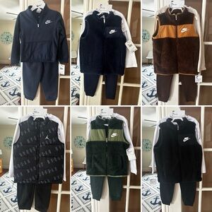 NWT 6 Nike Kids' Vest & Outfit Sets - vest Pullover Sweats Size 6